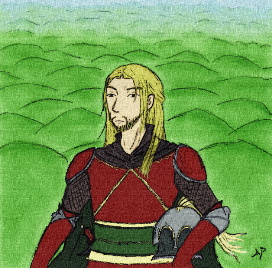 Emer Rohan Eomer from Rohan by agulhinha on DeviantArt