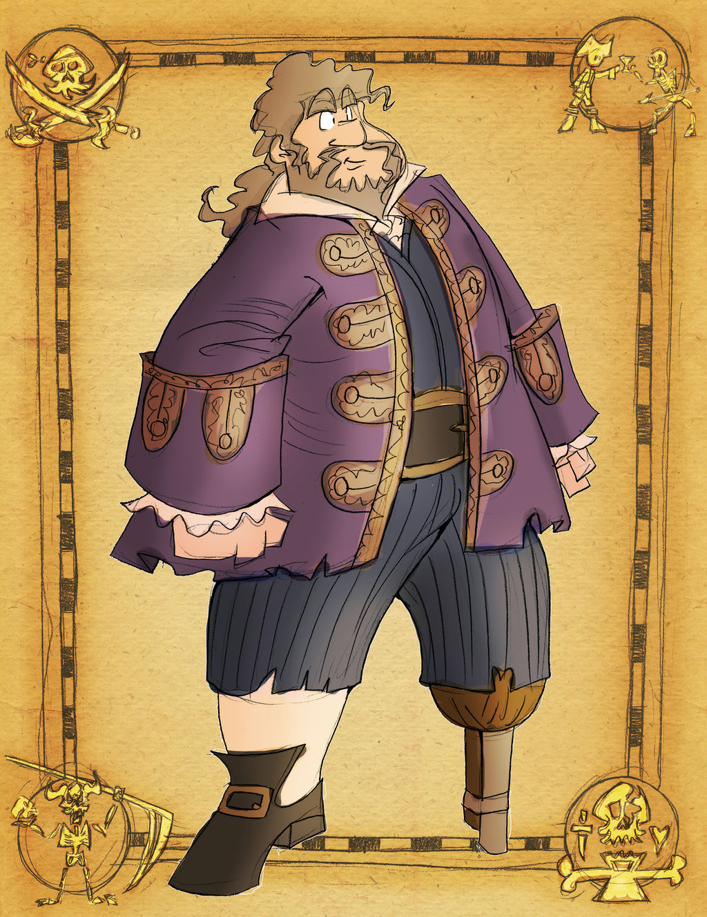 Red Roger - # 74 Captain Reef by BillyBones0704 on DeviantArt