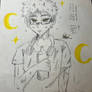 Dreamy Yellow Eyes// Tsukishima!