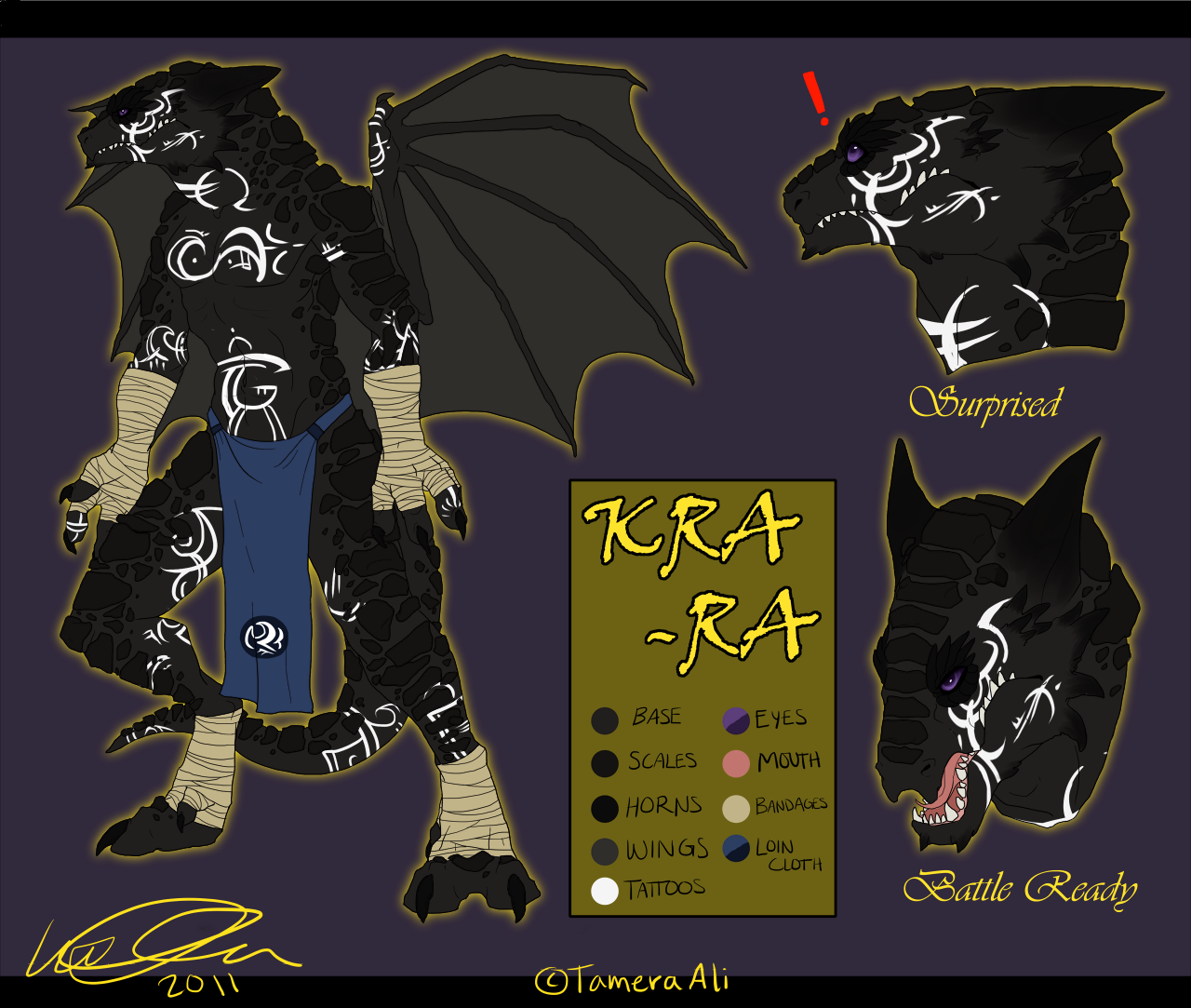 Com: Kra-Ra Reference Sheet