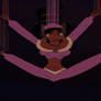 Jasmine after falling down the pipe