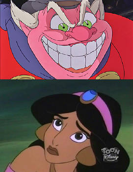Jasmine Scared of the Coachman.
