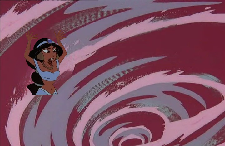 Jasmine in the water spout