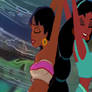 Jasmine and Chel Spinning