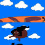Jasmine goes flying