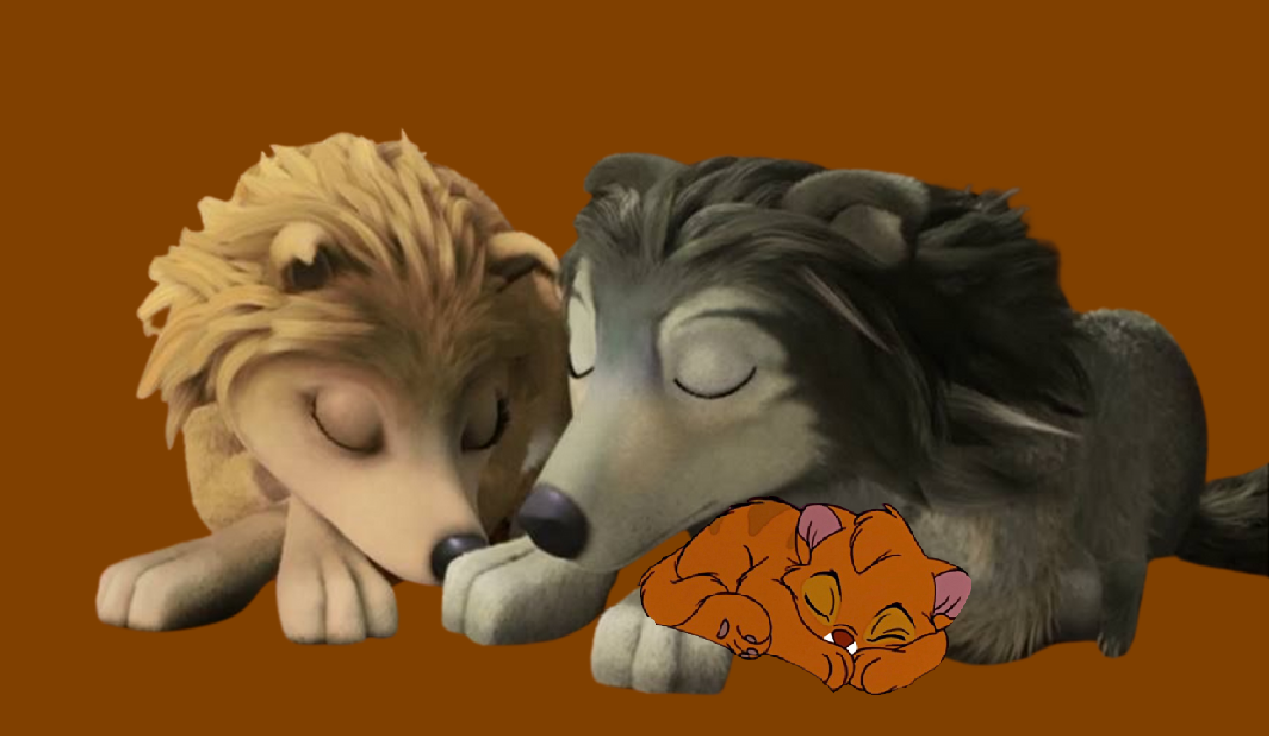 Oliver sleeping with Kate and Humphrey