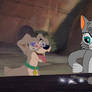 Jasmine White and the Seven Animals scene