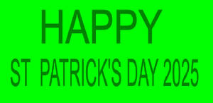 St Patrick's Day sign (1)