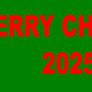 Merry Christmas 2025 sign (1)