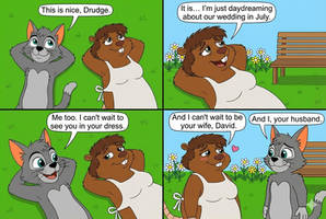 David and Drudge's afternoon in the park