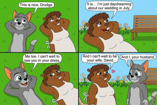 David and Drudge's afternoon in the park