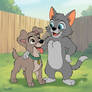 David Bixby and Scamp - Big Brotherly Bond