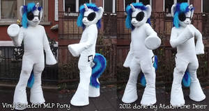 MLP Vinyl Scratch DJ Pon3 Fursuit Anthrocreations