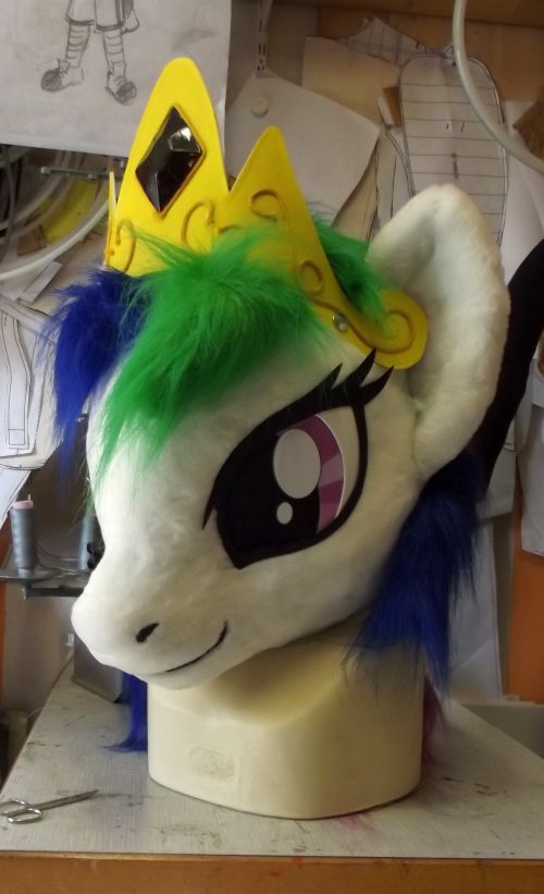 Celsestia WIP _2 - Crown and finish - MLP Celestia