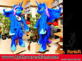 MLP Fursuit Costume G4 Princess Luna Cosplay
