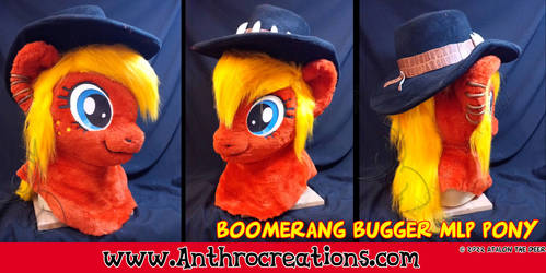 Boomerang Bugger MLP Fursuit Head