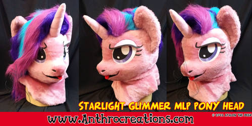 Starlight Glimmer MLP Fursuit Head Style G4