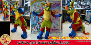 MLP OC Dragon Sundra Fursuit