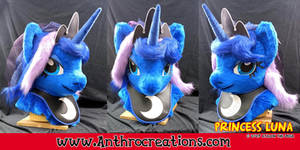 MLP Princess Luna Fursuit Head