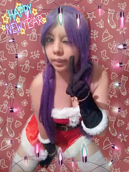 cosplay athena asamiya kof version xmass 