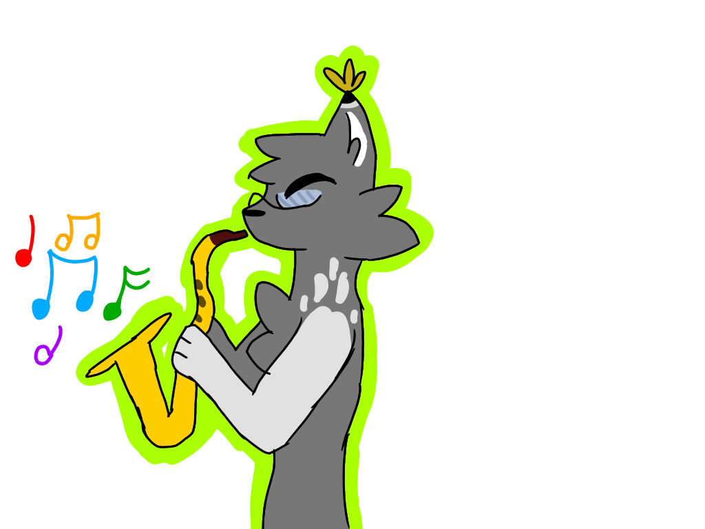 Sax with Glasses