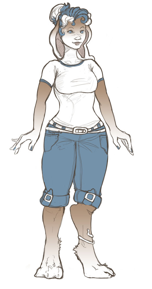 Wisp Bunny by NickWardArt on DeviantArt