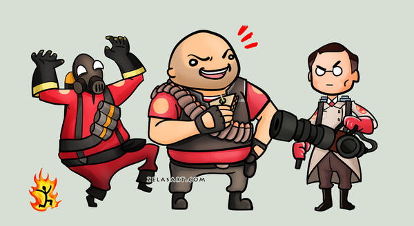 Team Fortress Chibis -part 1-