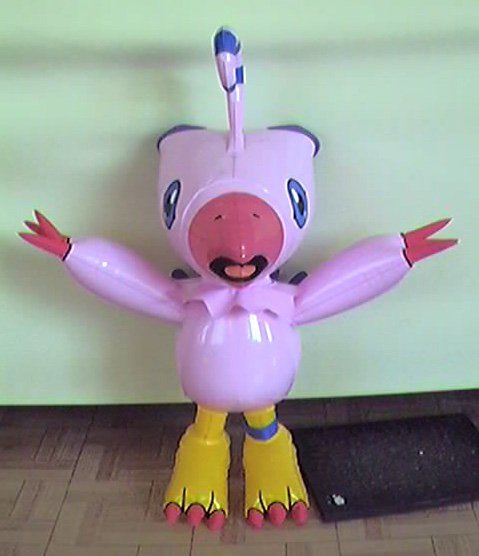 Inflatable Biyomon Toy Digimon