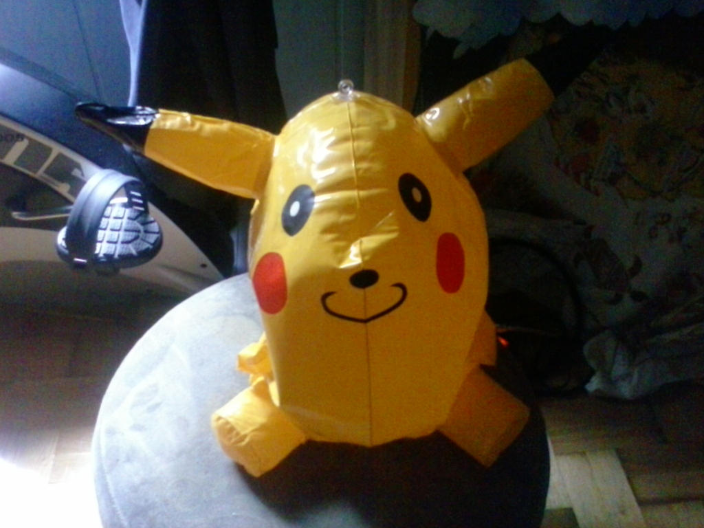 My Inflatable Pikachu Toy Deflating by PoKeMoNosterfanZG on DeviantArt