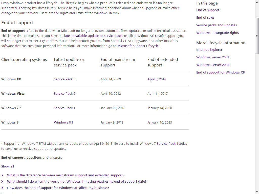 Windows lifecycle fact sheet by PoKeMoNosterfanZG on DeviantArt