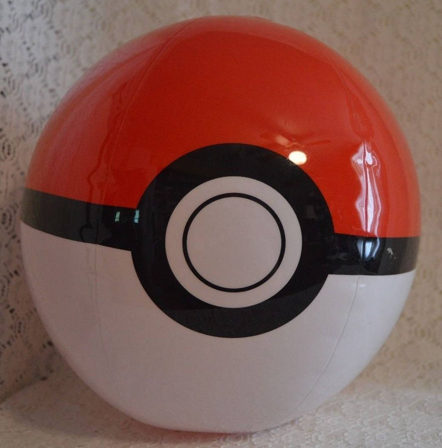 Inflatable Pokemon Regular PokeBall Beach Ball by PoKeMoNosterfanZG on ...