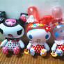 Inflatable of 2 My Melody And 1 Kuromi