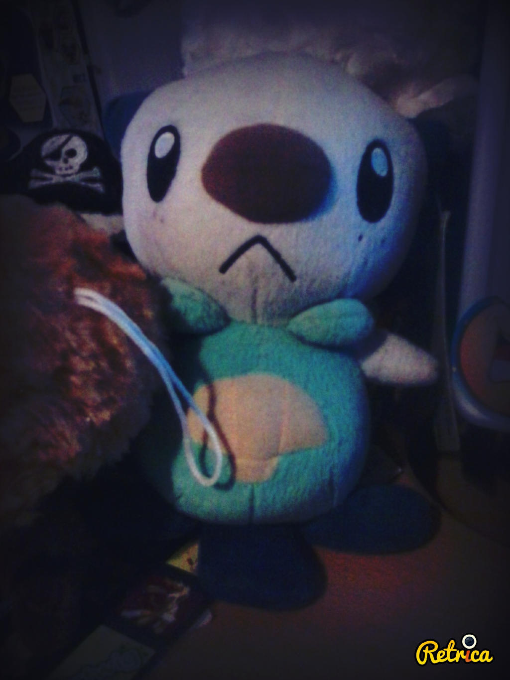 My Oshawott Plush in Momento Us Effect