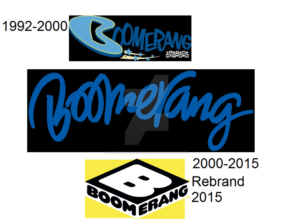Boomerang from Cartoon Network logos (2000–2015) - Fonts In Use