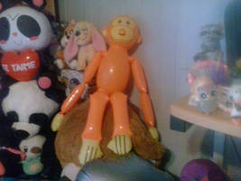 My Inflatable Orange Monkey 15
