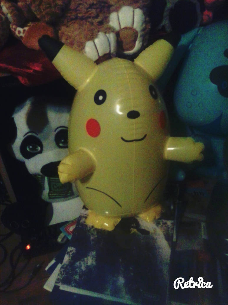 My Inflatable Pikachu Toy in Momento Us 1 by PoKeMoNosterfanZG on ...