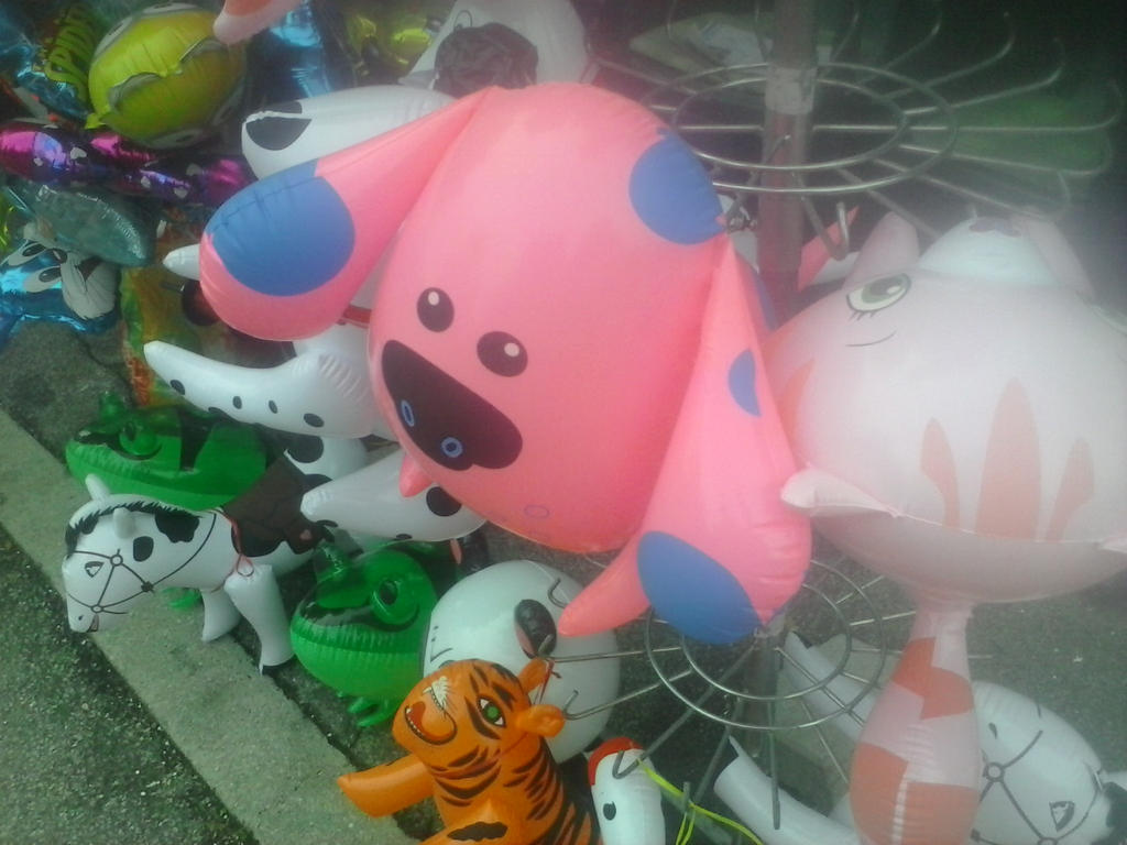Pink Inflatable Dog Inflatable Pink Dog 4 by PoKeMoNosterfanZG on DeviantArt