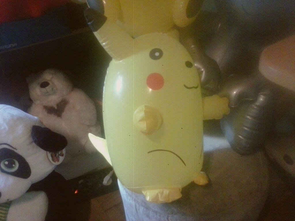 My Inflatable Blow Up Pikachu 70s Effect 8 by PoKeMoNosterfanZG on ...