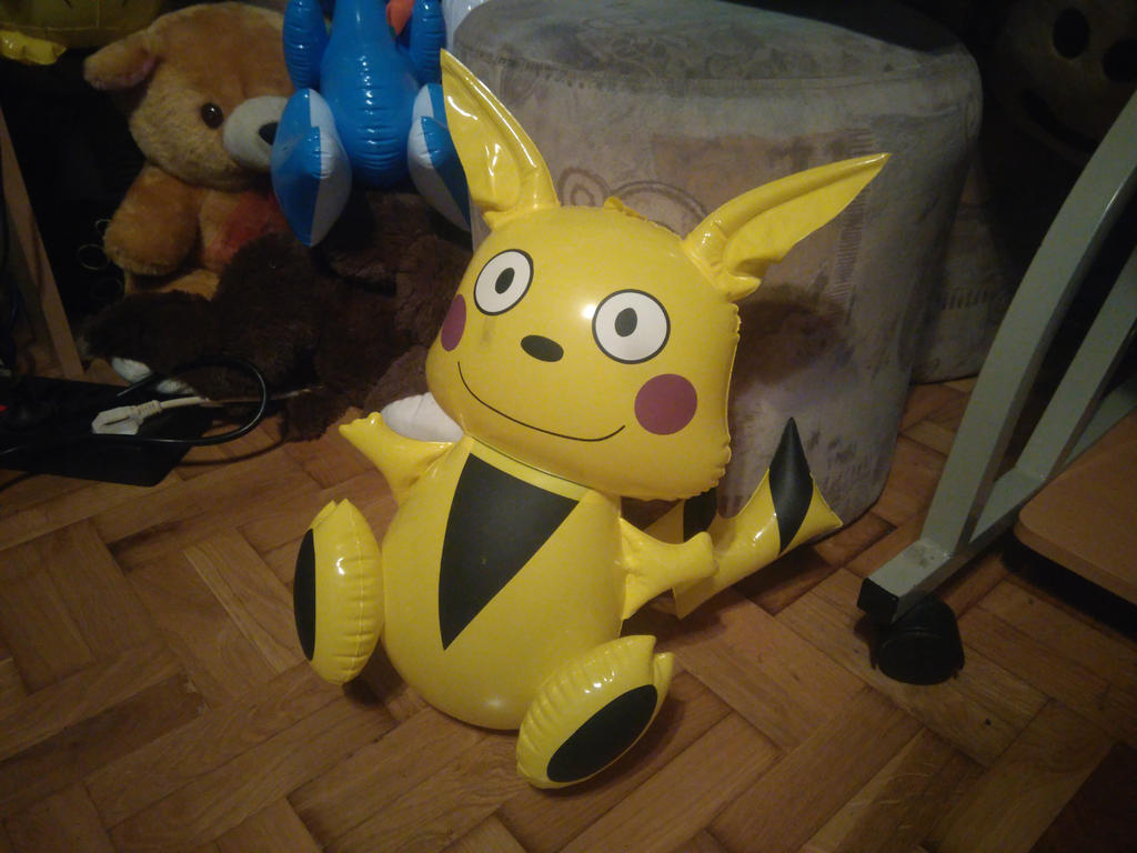 My Inflatable Fake Pikachu Toy 46 by PoKeMoNosterfanZG on DeviantArt