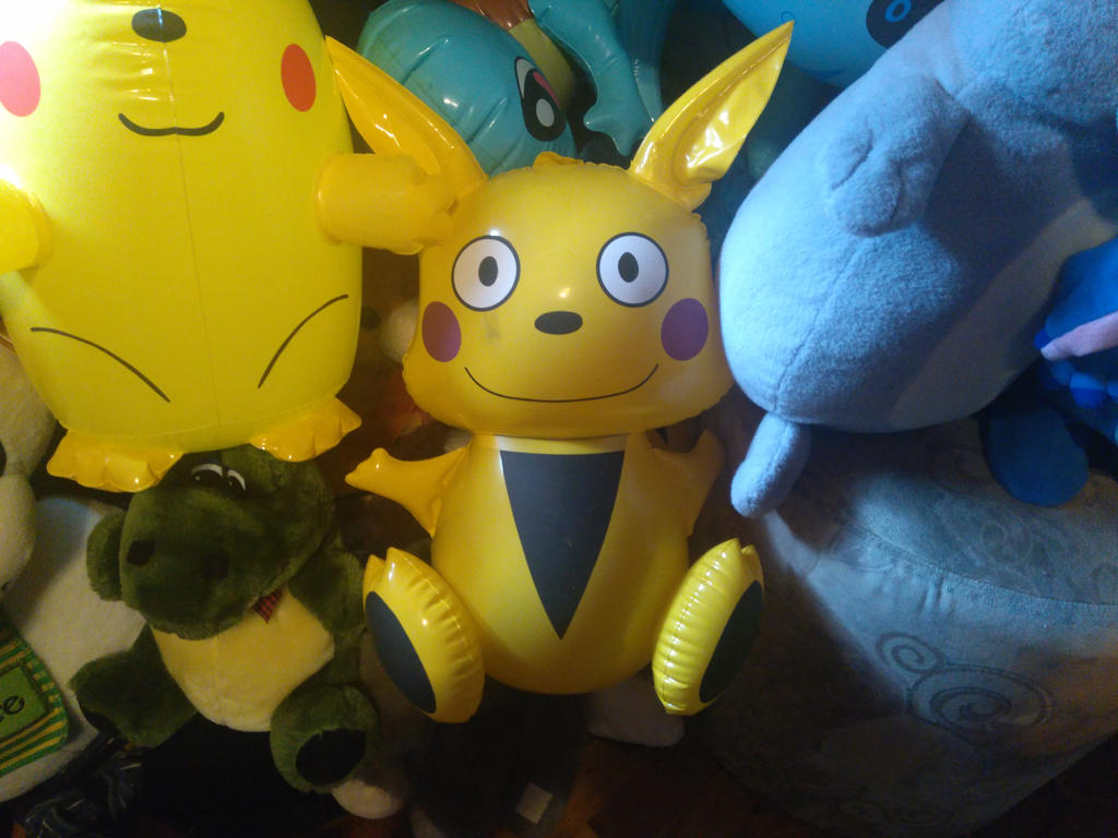 My Inflatable Fake Pikachu Toy 92 by PoKeMoNosterfanZG on DeviantArt