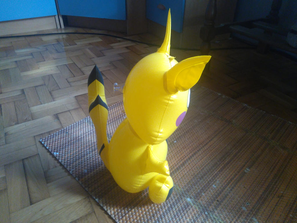 My Inflatable Fake Pikachu Toy 109 by PoKeMoNosterfanZG on DeviantArt