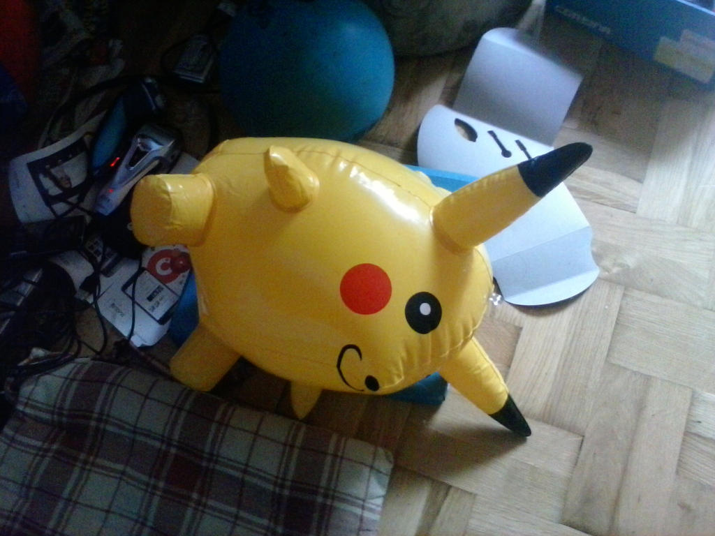 My Inflatable Pikachu Toy 19 by PoKeMoNosterfanZG on DeviantArt