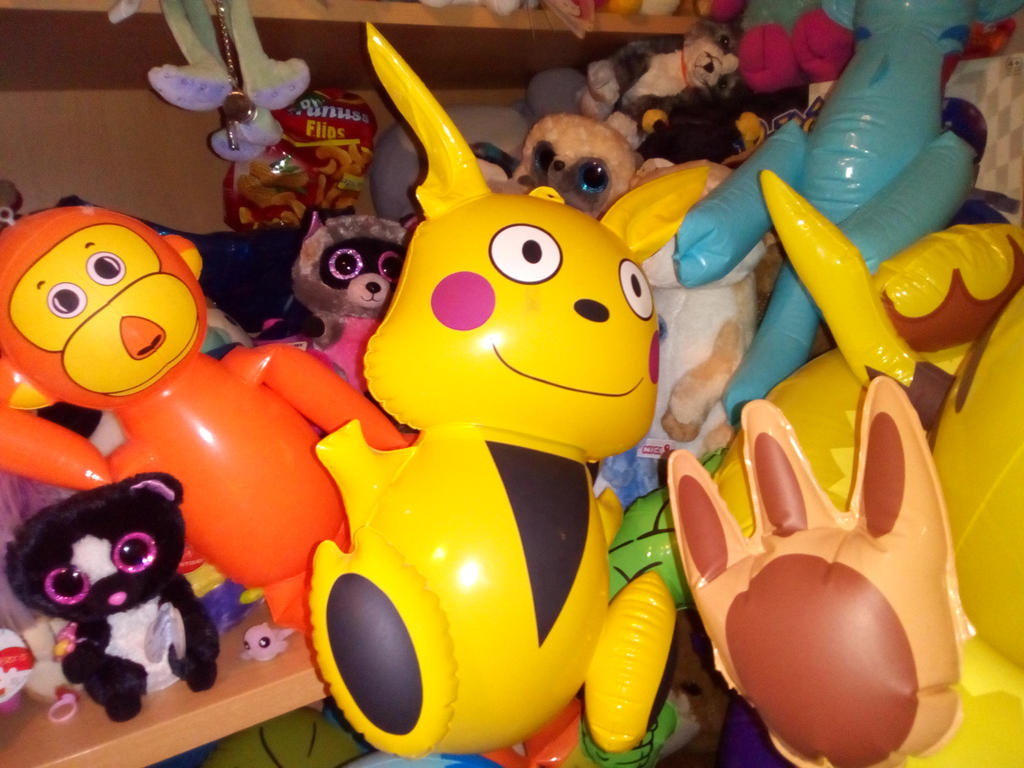 My Inflatable Fake Pikachu Toy 177 by PoKeMoNosterfanZG on DeviantArt