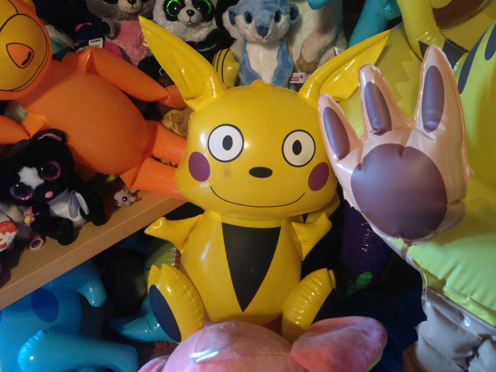 My Inflatable Fake Pikachu Toy 178 by PoKeMoNosterfanZG on DeviantArt