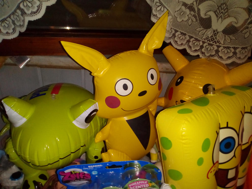 My Inflatable Fake Pikachu Toy 247 by PoKeMoNosterfanZG on DeviantArt