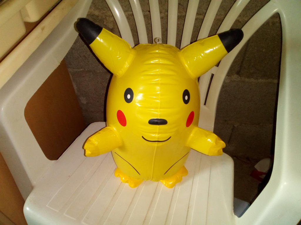 My Friend Inflatable Blow Up Pikachu Toy 1 by PoKeMoNosterfanZG on ...