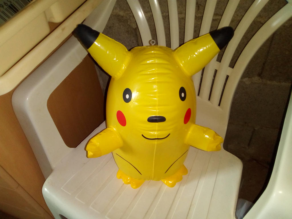 My Friend Inflatable Blow Up Pikachu Toy 5 by PoKeMoNosterfanZG on ...