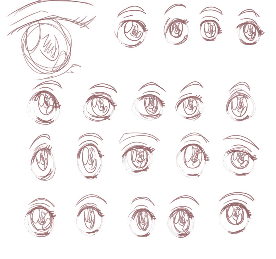 Iterative Drawing Practice by Gredge109 on DeviantArt