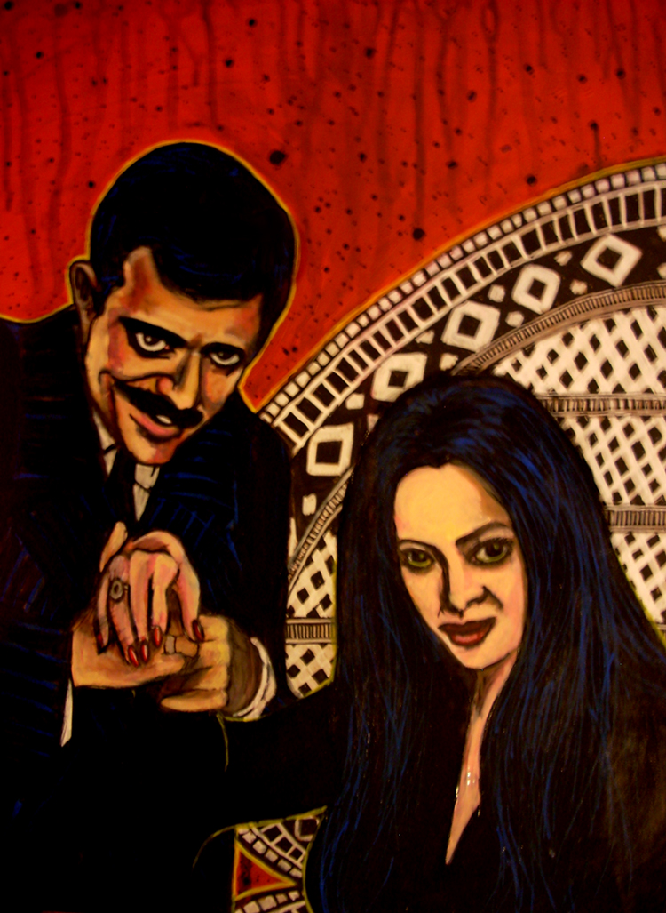 Gomez and Morticia