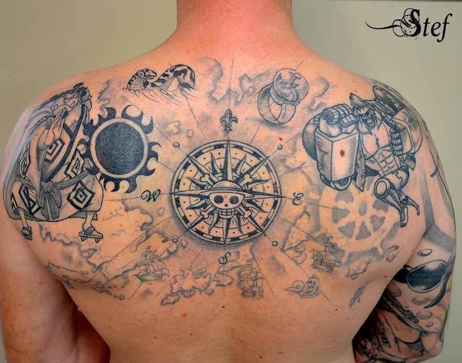My One Piece Tattoo 3 By Monkeydnico On Deviantart My One Piece Tattoo 3 By Monkeydnico On Deviantart